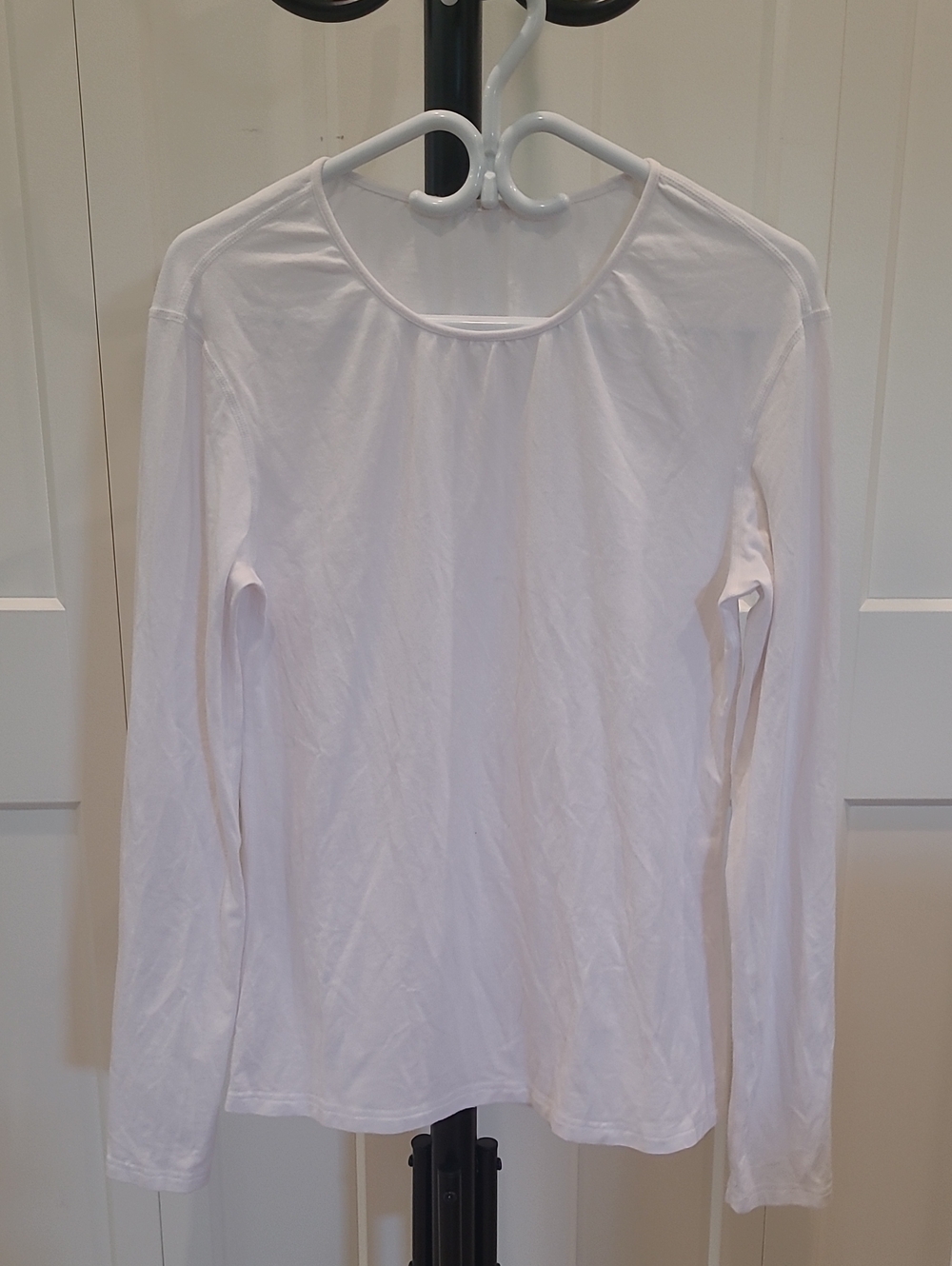 lululemon athletica Ultralight Long Sleeve Crewneck Tee - White